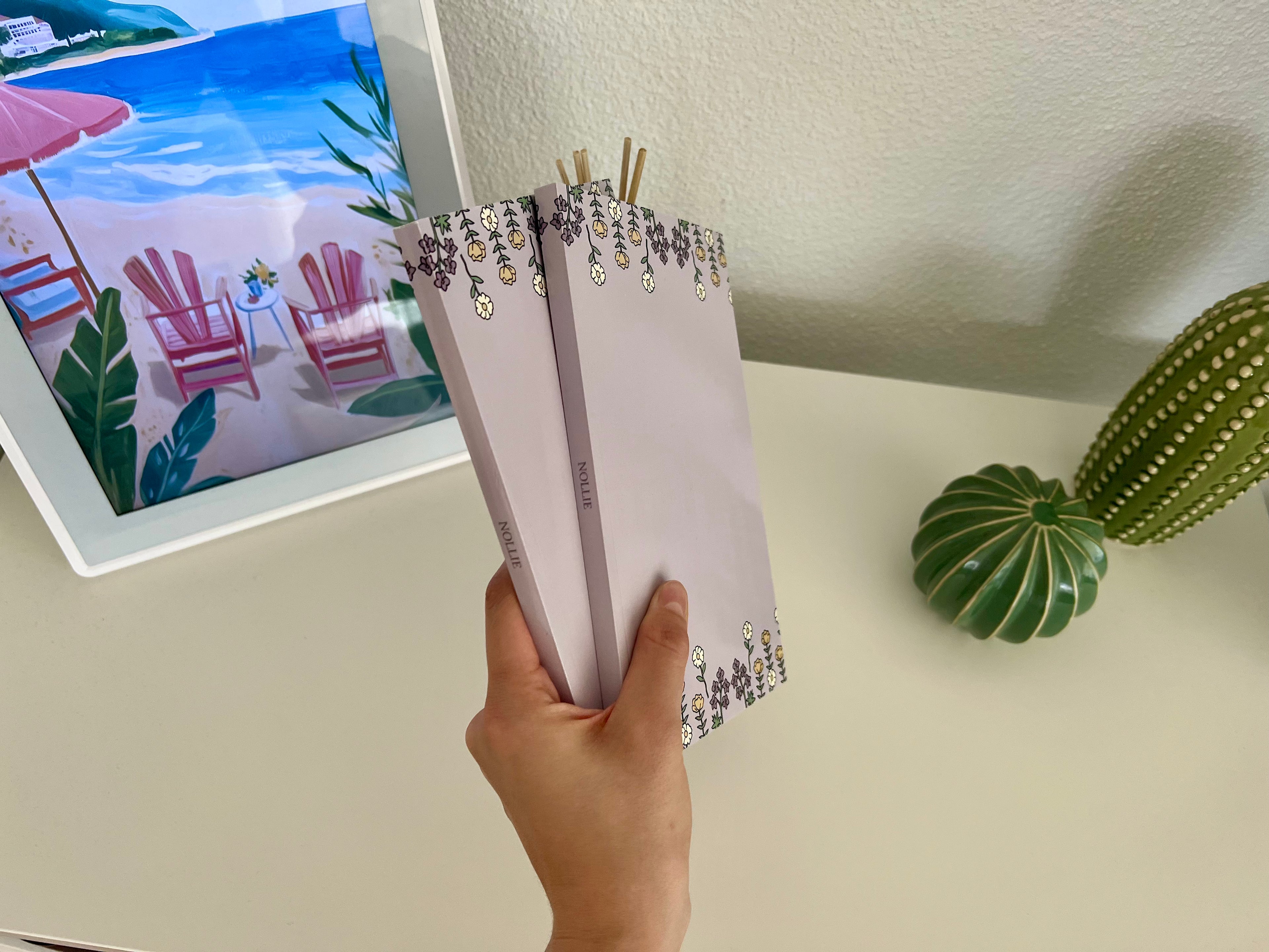 The Cozy Writer's Journal: Violet Flowers