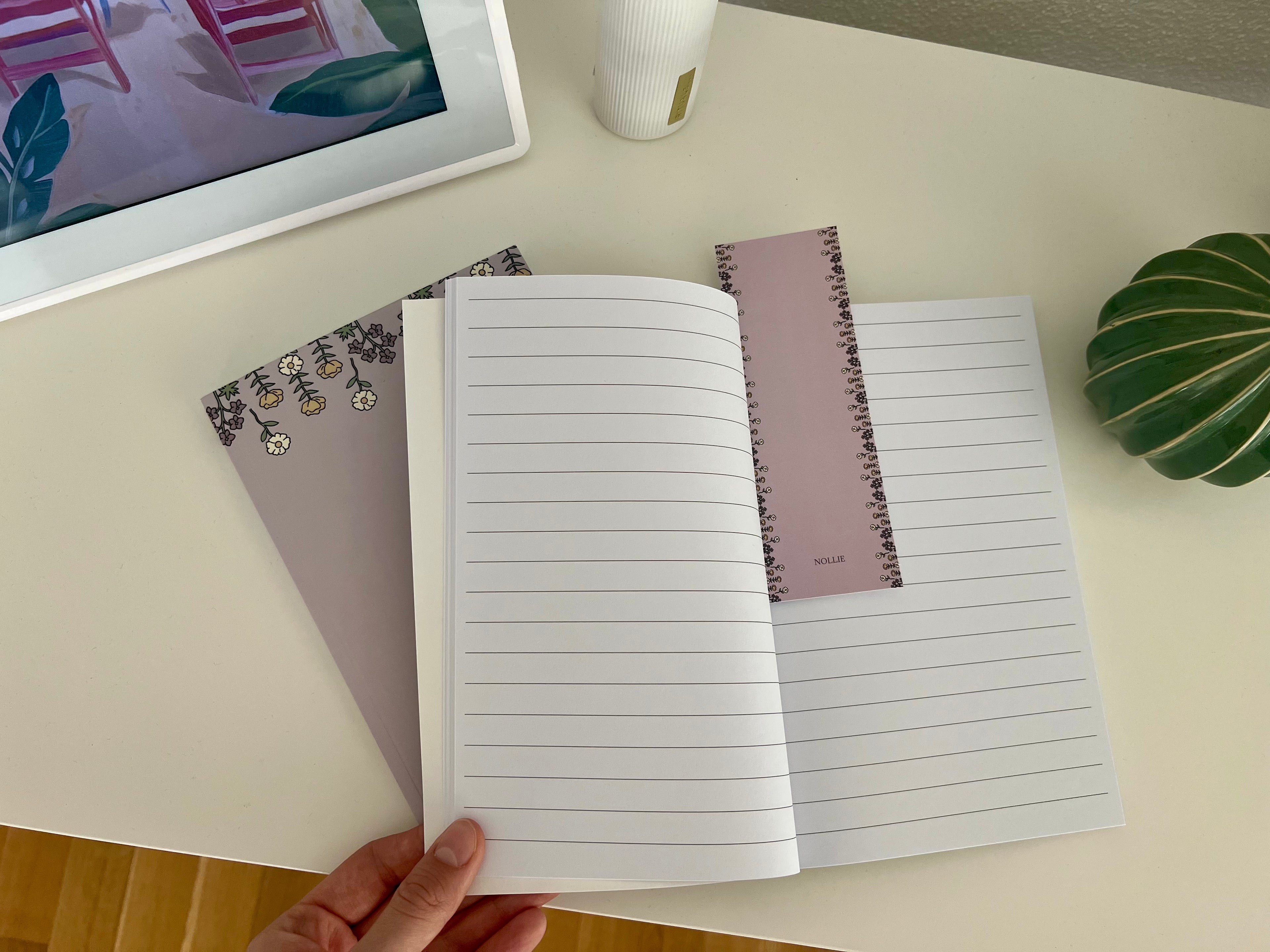 The Cozy Writer's Journal: Violet Flowers