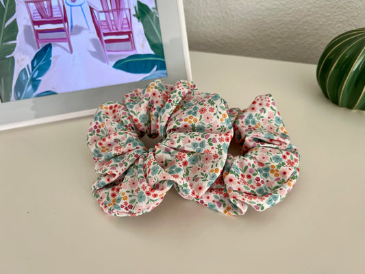 XXL Scrunchie Flower Pink