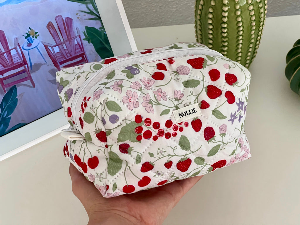 Strawberry Makeup Bag