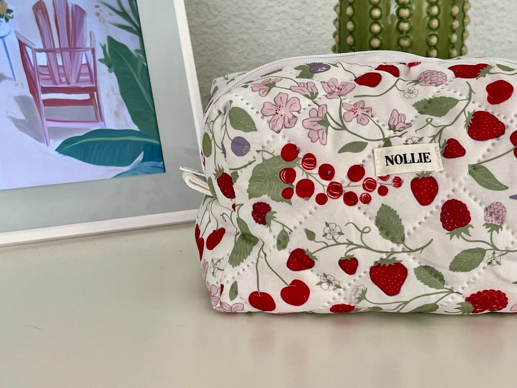 Strawberry Makeup Bag