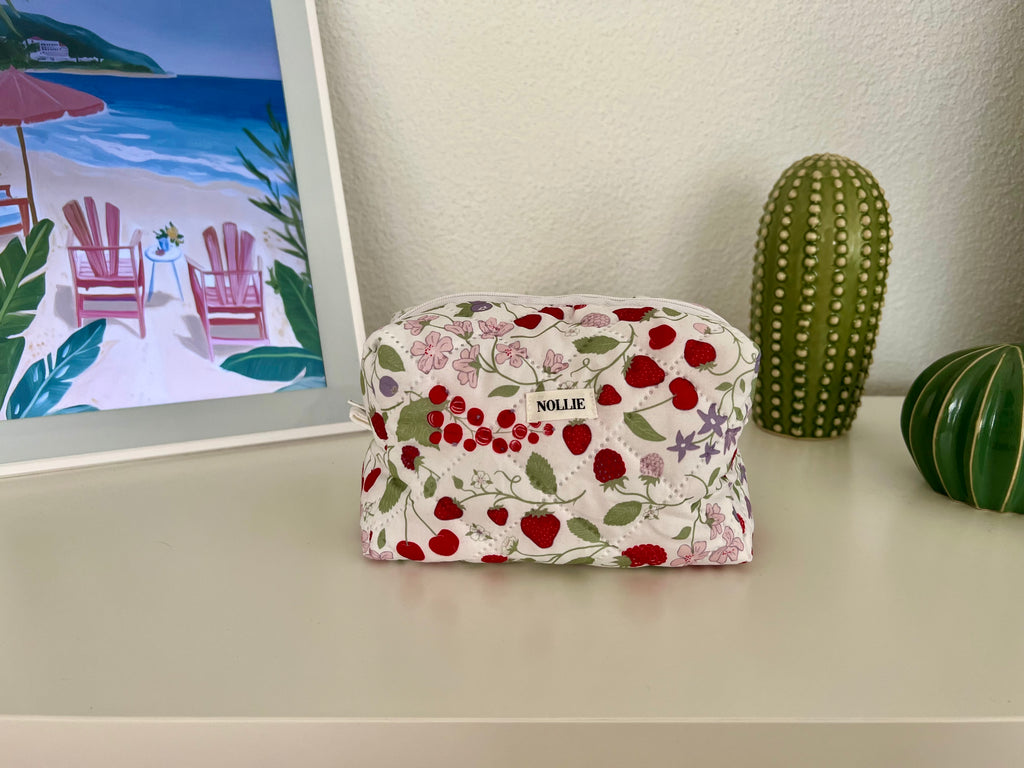 Strawberry Makeup Bag