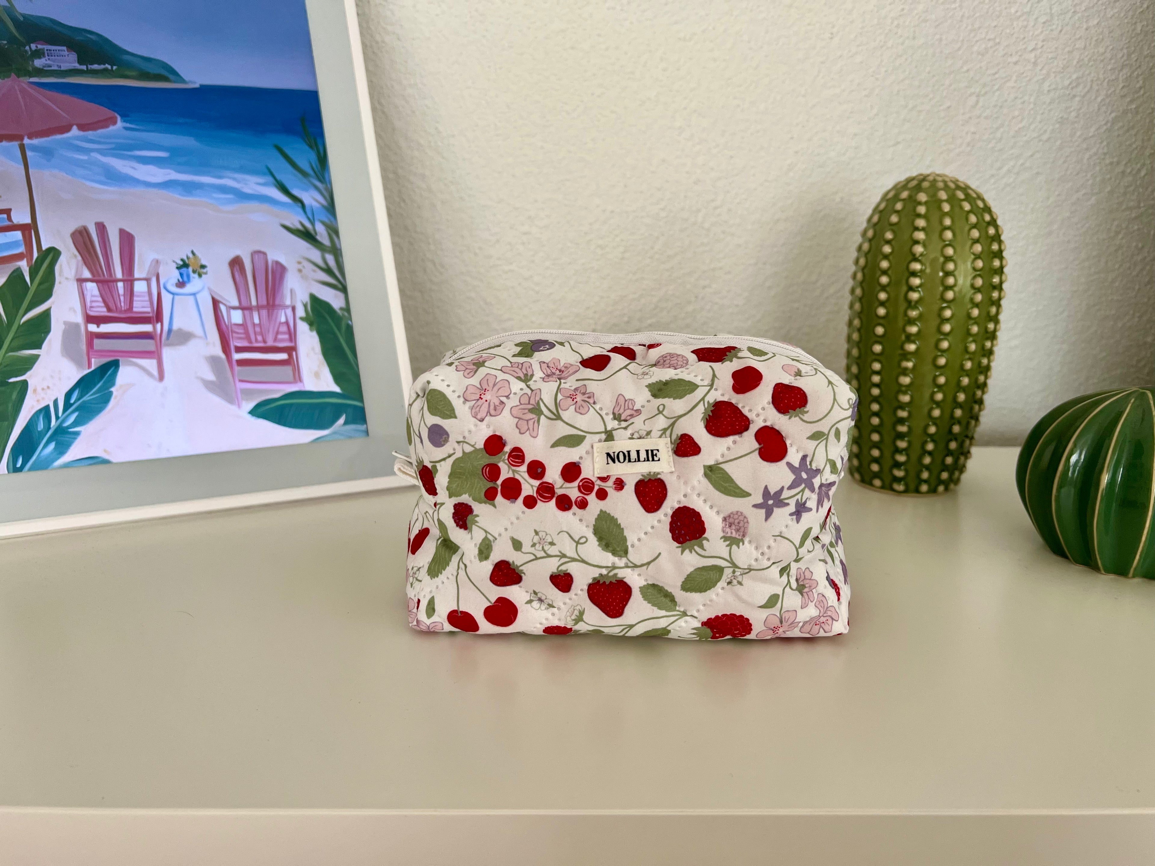 Strawberry Makeup Bag