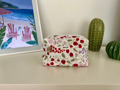 Strawberry Makeup Bag