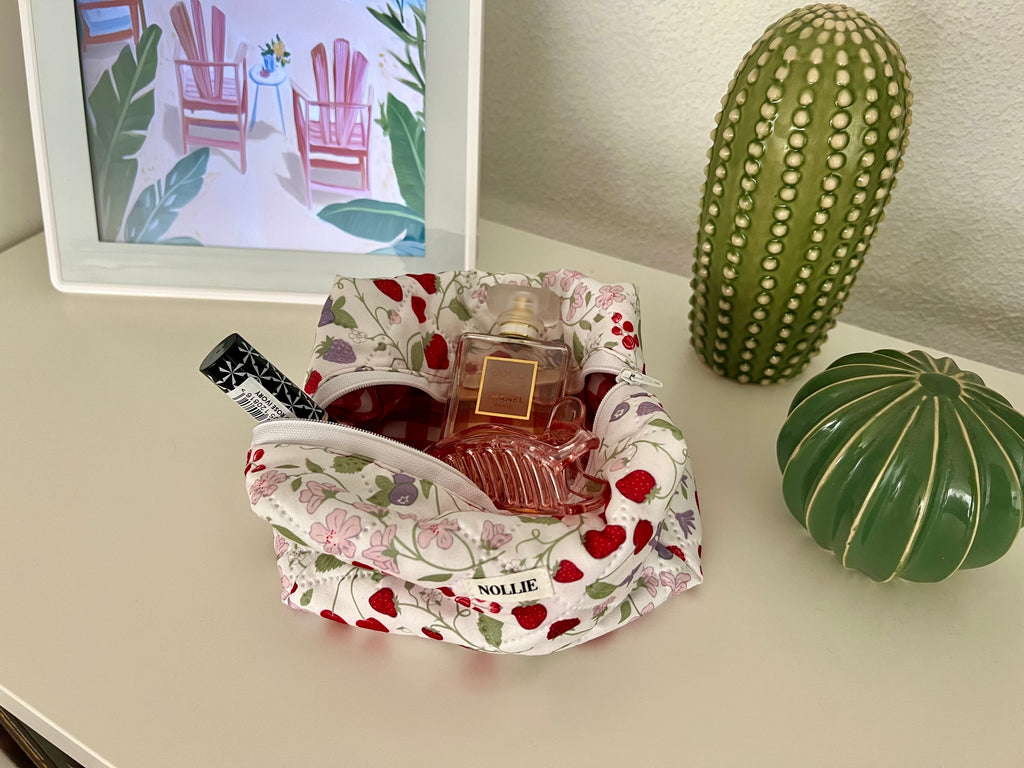 Strawberry Makeup Bag